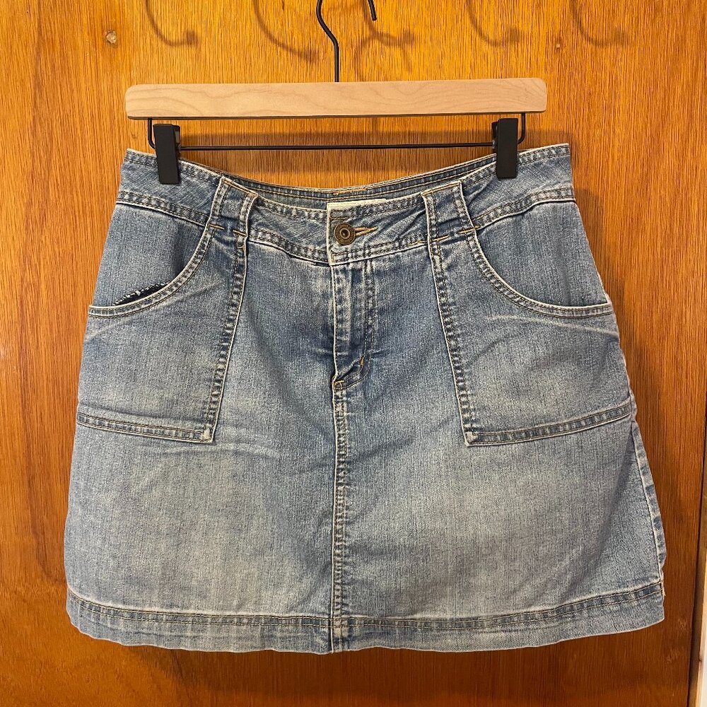 St. John's Bay Stretch Mini Skort